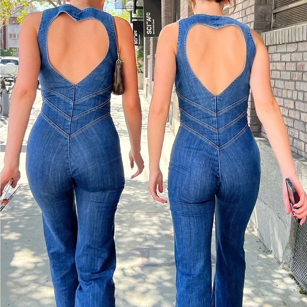 Revice Denim Heartthrob Jumpsuit